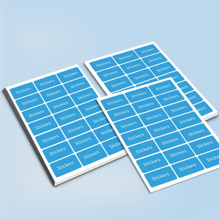Rectangle Sticker Labels