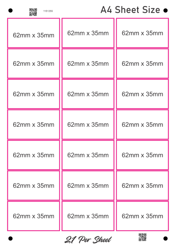 Rectangle Sticker Labels - Image 3