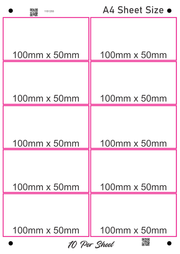 Rectangle Sticker Labels - Image 7