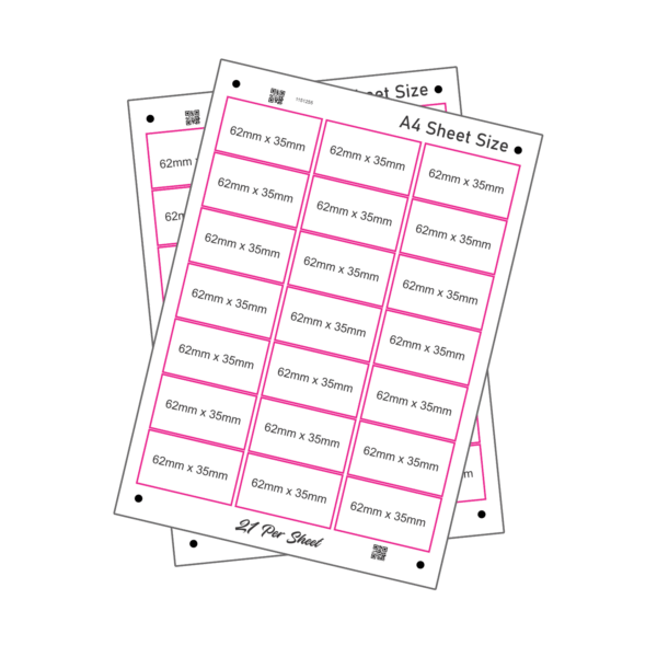 Rectangle Sticker Labels - Image 2