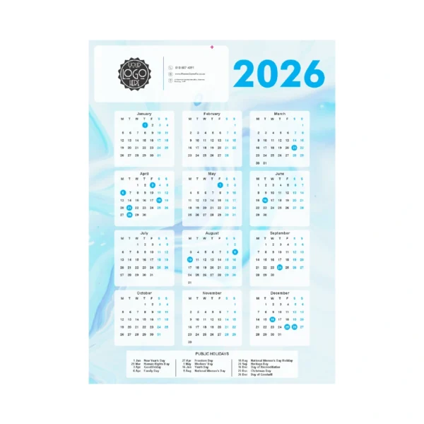 Wall Calendars (200gsm Gloss) - Image 2