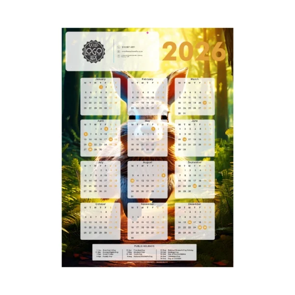 Wall Calendars (200gsm Gloss) - Image 4